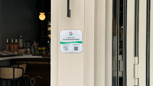 Plaque NFC Google Avis : Améliorez votre E-réputation avec Rekolt - Rekolt