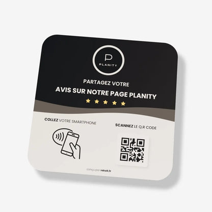 Plaque NFC Planity Avis - Rekolt